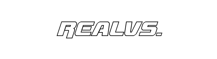 Livewired Outline Italic  Free Fonts Download