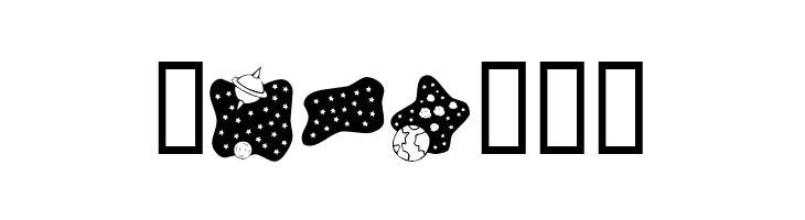KR Space Dings  Free Fonts Download