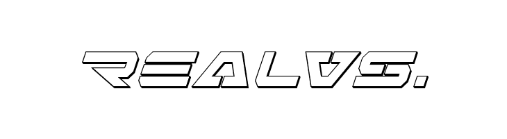 Free Agent Bold 3D Italic  Free Fonts Download