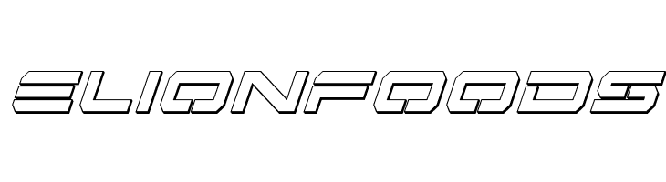 Free Agent Bold 3D Italic  Free Fonts Download
