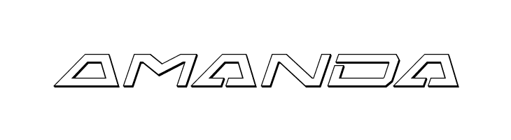 Free Agent 3D Italic  Free Fonts Download