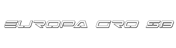 Free Agent 3D Italic  Free Fonts Download