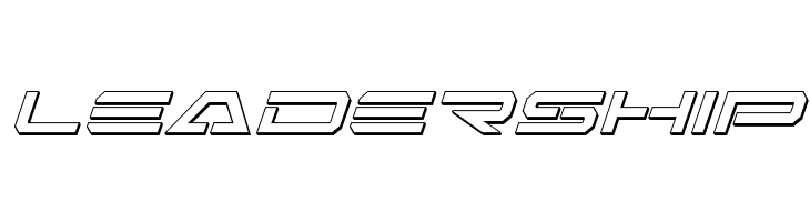 Free Agent 3D Italic  Free Fonts Download