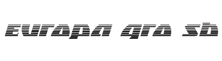 Black Bishop Gradient Italic  Free Fonts Download