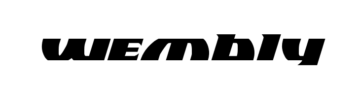 Black Bishop Expanded Italic  Free Fonts Download