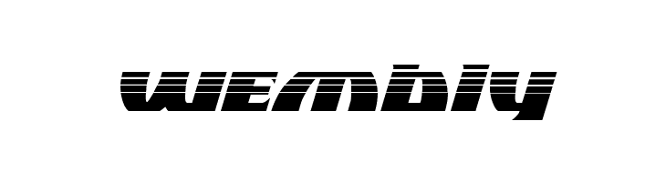 Black Bishop Halftone Italic  Free Fonts Download