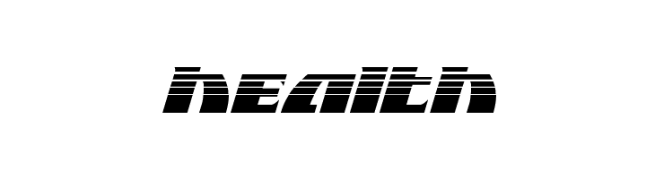Black Bishop Halftone Italic  Free Fonts Download