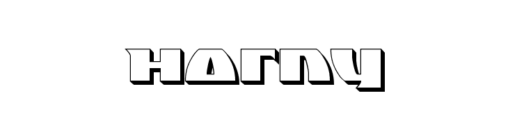 Black Bishop 3D  Free Fonts Download