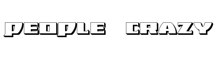 Black Bishop 3D  Free Fonts Download