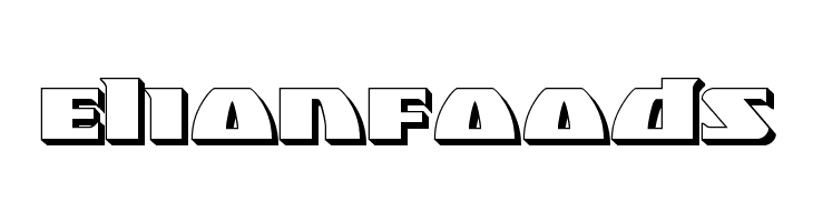 Black Bishop 3D  Free Fonts Download