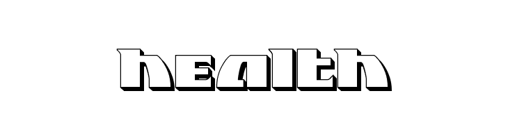 Black Bishop 3D  Free Fonts Download