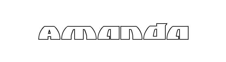 Black Bishop Outline  Free Fonts Download