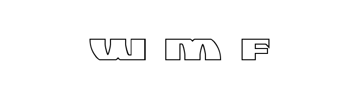 Black Bishop Outline  Free Fonts Download