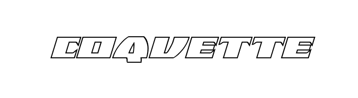 Black Bishop Outline Italic  Free Fonts Download