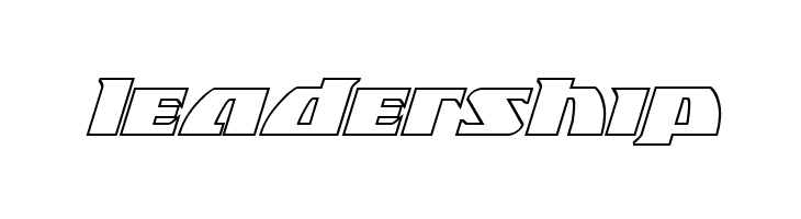 Black Bishop Outline Italic  Free Fonts Download