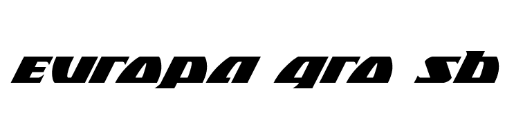 Black Bishop Super-Italic  Free Fonts Download