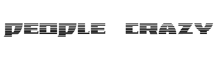 Black Bishop Gradient  Free Fonts Download