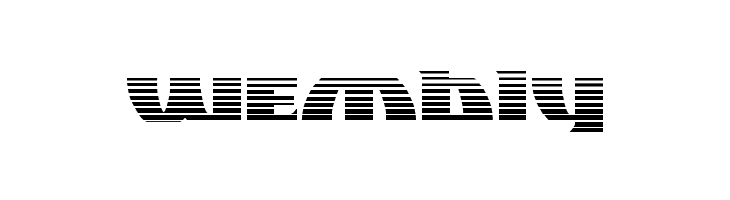 Black Bishop Gradient  Free Fonts Download