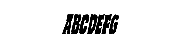 Freakfinder Condensed Italic  Free Fonts Download