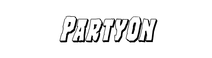 Freakfinder 3D Italic  Free Fonts Download