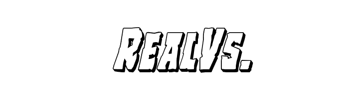 Freakfinder 3D Italic  Free Fonts Download