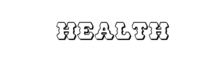 U.S. Marshal 3D Regular  Free Fonts Download