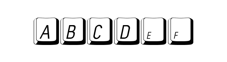 MacKeyCaps  Free Fonts Download