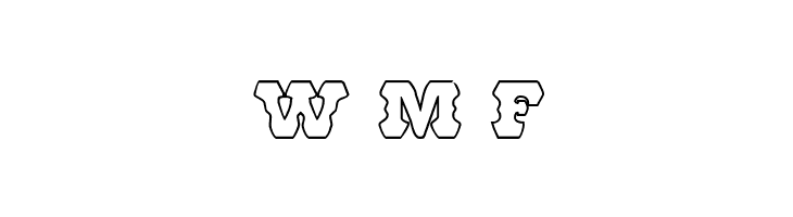 U.S. Marshal Shadow Regular  Free Fonts Download
