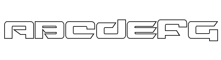 Northstar Outline Regular  Free Fonts Download