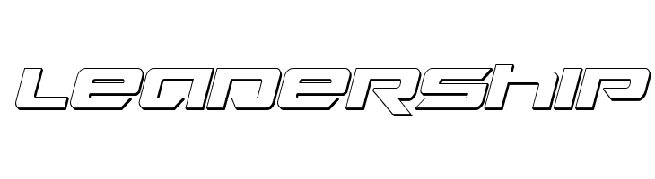 Northstar 3D Italic  Free Fonts Download