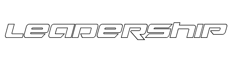 Northstar Outline Italic  Free Fonts Download