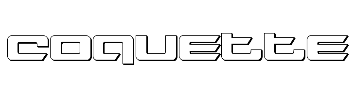 Northstar 3D Regular  Free Fonts Download