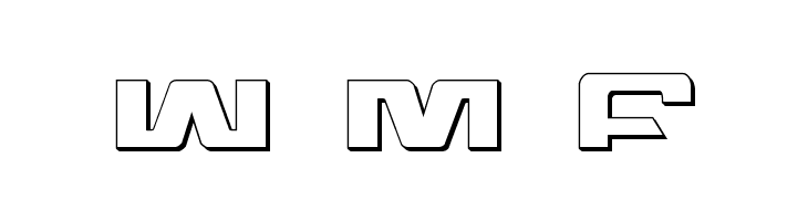 Northstar 3D Regular  Free Fonts Download