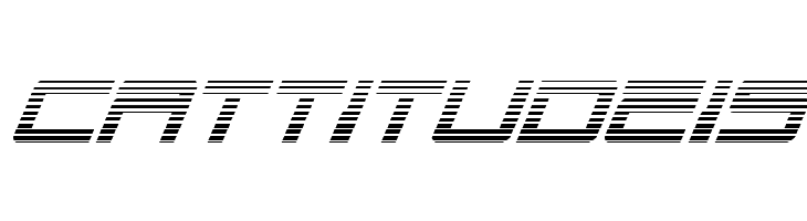 United Planets Gradient Italic  Free Fonts Download