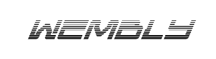 United Planets Gradient Italic  Free Fonts Download