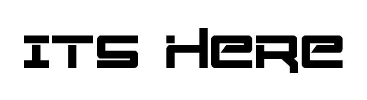 United Planets Bold  Free Fonts Download