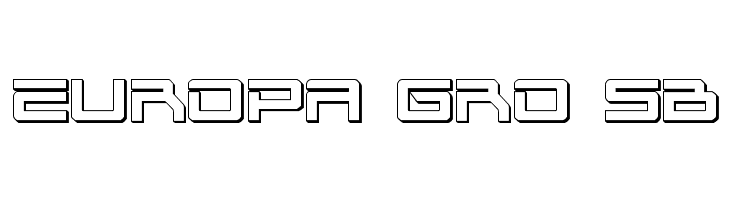United Planets 3D  Free Fonts Download