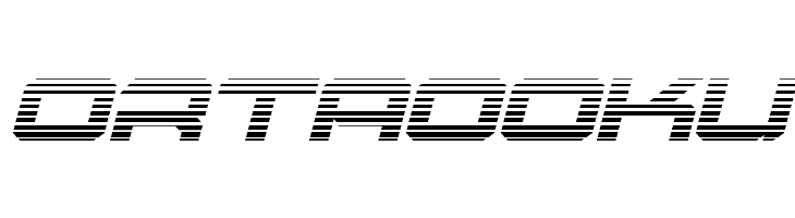 Gypsy Killer Gradient Italic  Free Fonts Download