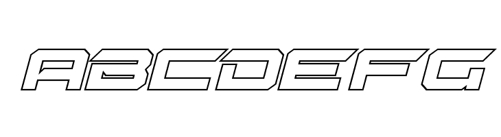 Gypsy Killer Outline Italic  Free Fonts Download