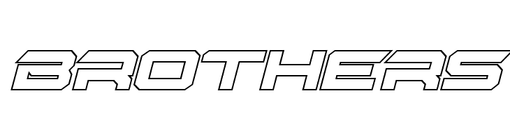 Gypsy Killer Outline Italic  Free Fonts Download