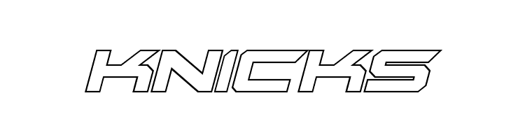 Gypsy Killer Outline Italic  Free Fonts Download