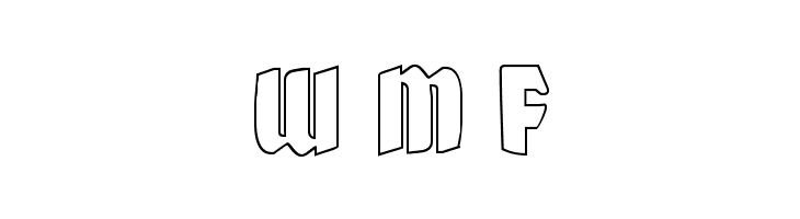 Xmas Xpress Outline  Free Fonts Download