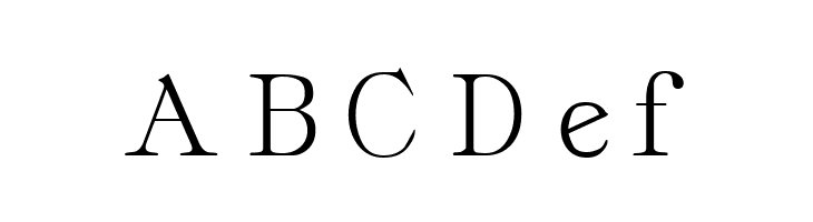 Classica-Roman Regular  Free Fonts Download