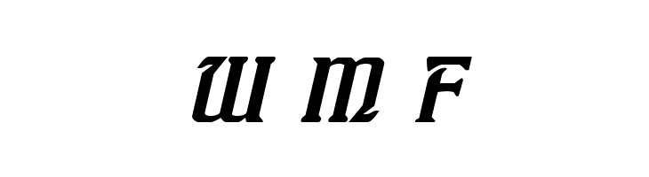 Fiddler's Cove Expanded Italic  Free Fonts Download