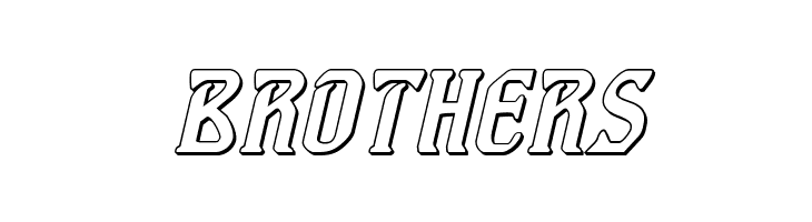 Fiddler's Cove 3D Italic  Free Fonts Download