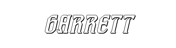 Fiddler's Cove 3D Italic  Free Fonts Download