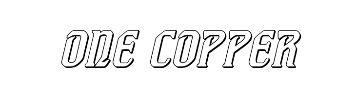 Fiddler's Cove 3D Italic  Free Fonts Download
