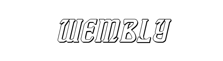 Fiddler's Cove 3D Italic  Free Fonts Download