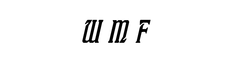 Fiddler's Cove Condensed Italic  Free Fonts Download