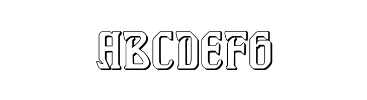 Fiddler's Cove 3D Regular  Free Fonts Download